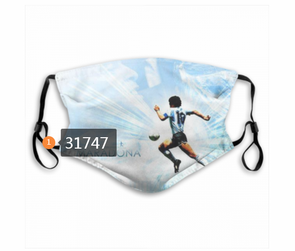 2020 Soccer #12 Dust mask with filter